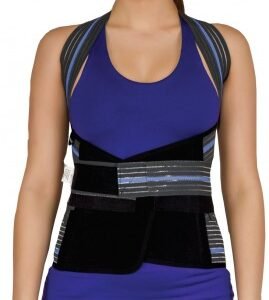 Dorselomber Çelik Balenli Korse FÜME-