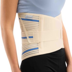 Lumbosakral Çelik Balenli Korse 26 cm (Misineli Kumaş)