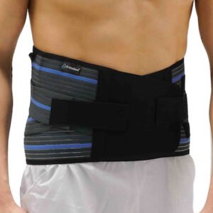 Lumbosakral Çelik Balenli Korse 26 CM Füme-