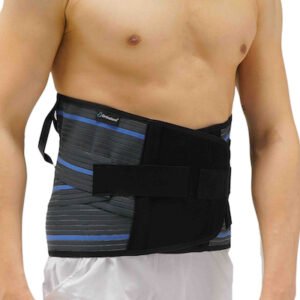 Lumbosakral Çelik Balenli Korse 32 CM Füme-