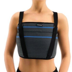 Göğüs Korsesi Çelik Balenli Füme-