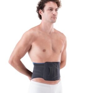 Lumbosakral Silikon Destekli Korse (Örgü Kumaş)