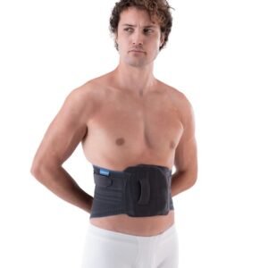 Lumbosakral Çelik Balenli Kemerli Korse (Örgü Kumaş)