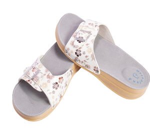 Bayan Epin Terliği Çicek Desenli