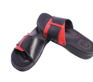 EPİNLİ TERLİK SİYAH-KIRMIZI